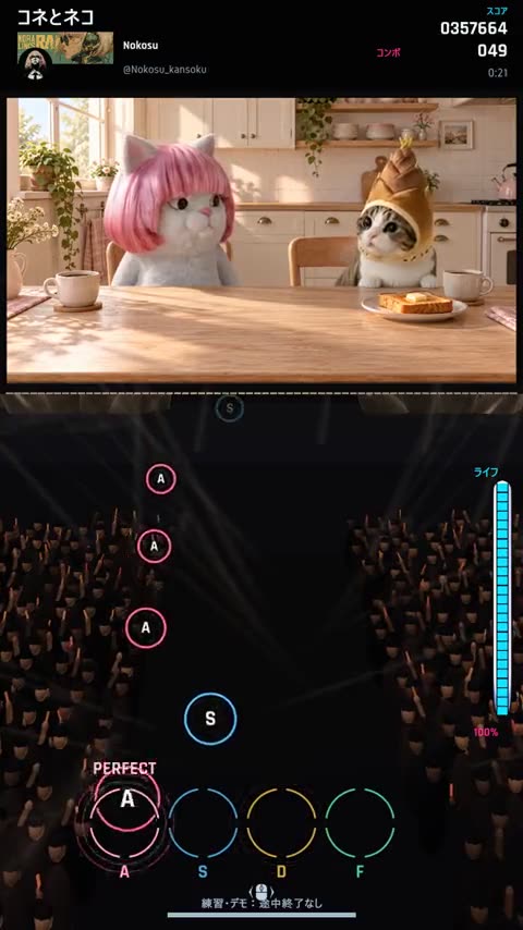 ボブ猫マッシュ(Nokosu)